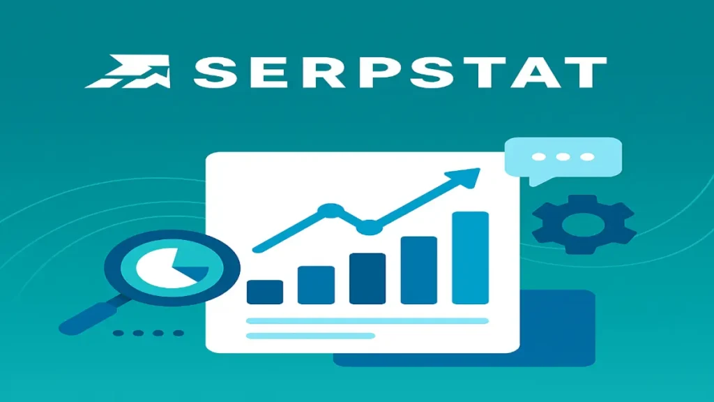 Serpstat main dashboard overview with keyword and site audit tools