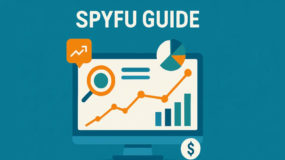 SpyFu dashboard showing SEO and PPC competitor analysis tools