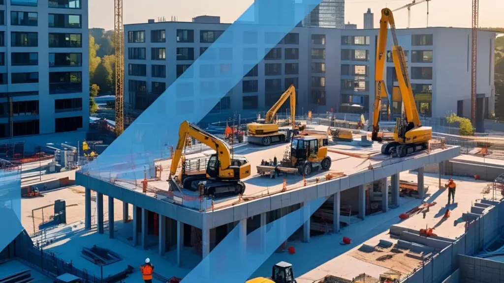 Hero image showcasing Hammer Construction SEO services for building companies in Poland
