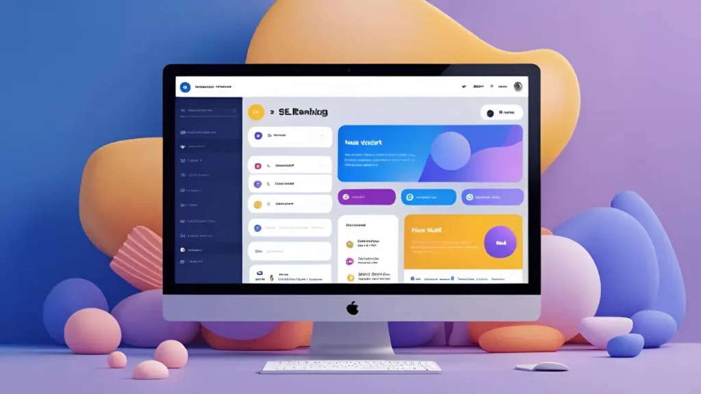 SE Ranking platform UI – visual overview of SEO tools for SE Ranking review