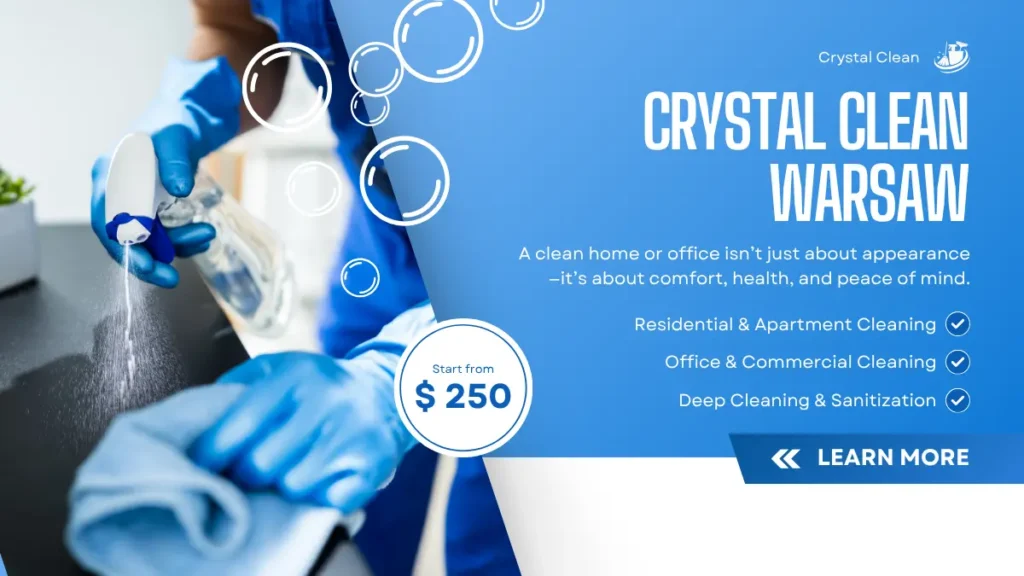 Crystal Clean Warsaw SEO case study cover