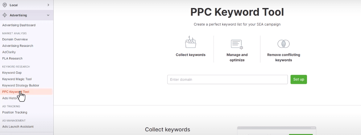 SEMrush Free Trial PPC Ad Builder Tool for Google Ads Optimization
