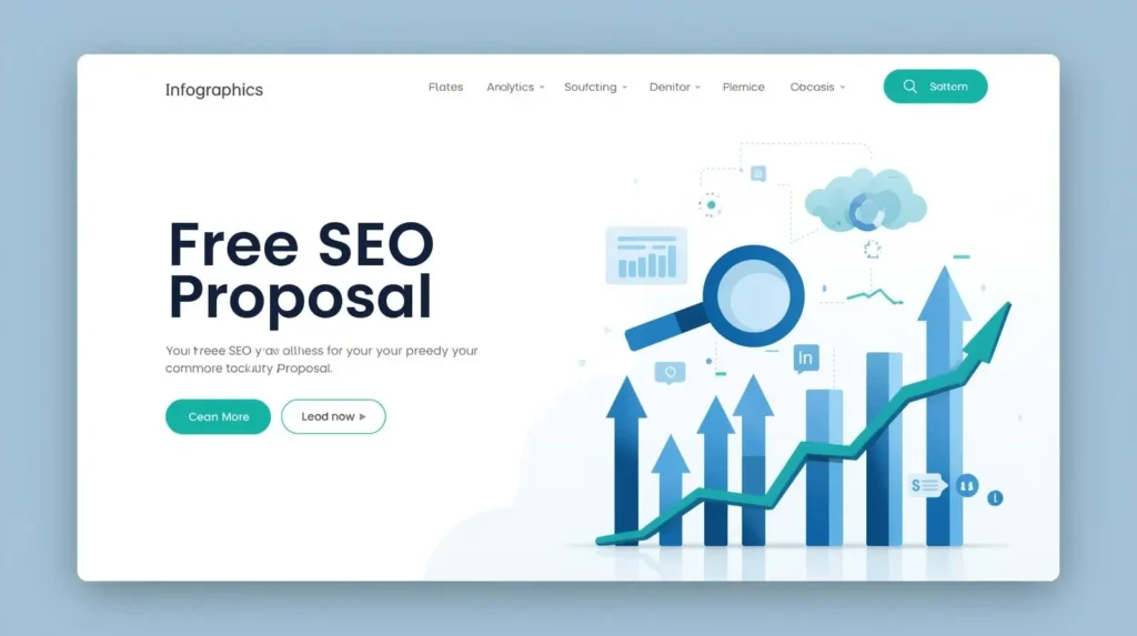 Get Free SEO Proposal SEO expert analyzing website data on multiple monitors