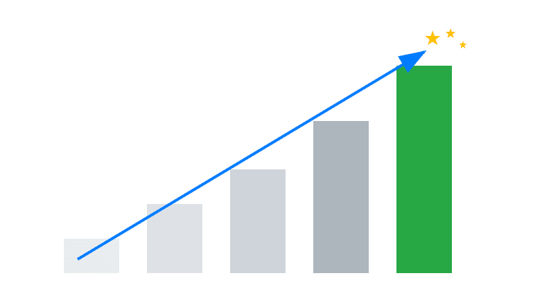 An image symbolizing local business growth and success through effective SEO.