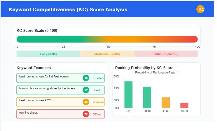 Long Tail Pro Keyword Competitiveness Score