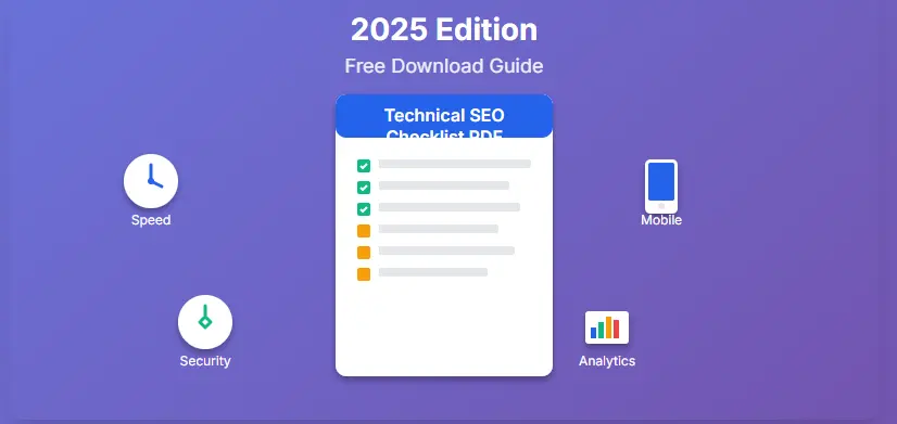 Technical SEO Checklist PDF 2025 — Free Download Guide