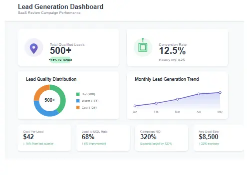 Lead Generation Dashboard