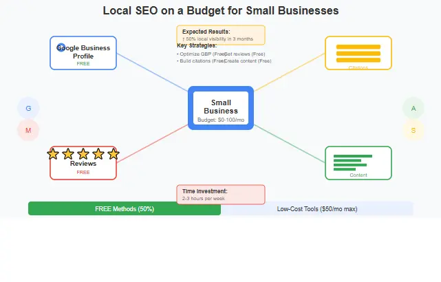 Local SEO on a budget guide for small businesses