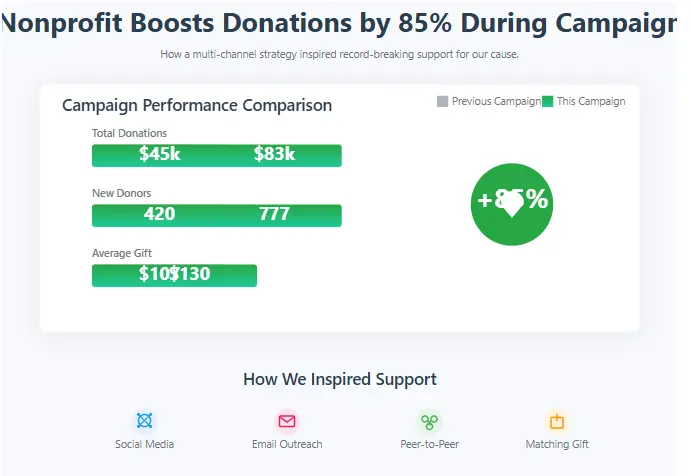 Nonprofit organization case study