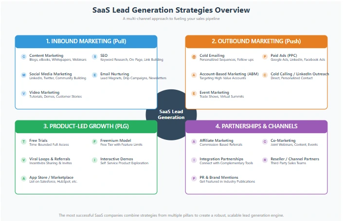 SaaS Lead Generation Strategies Overview