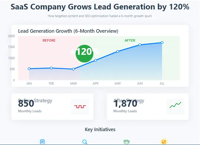 SaaS company case study