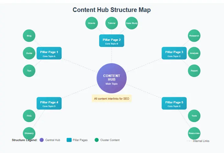 Content Hub Structure Map