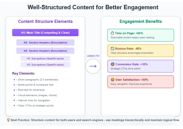 Well-Structured Content for Better Engagement