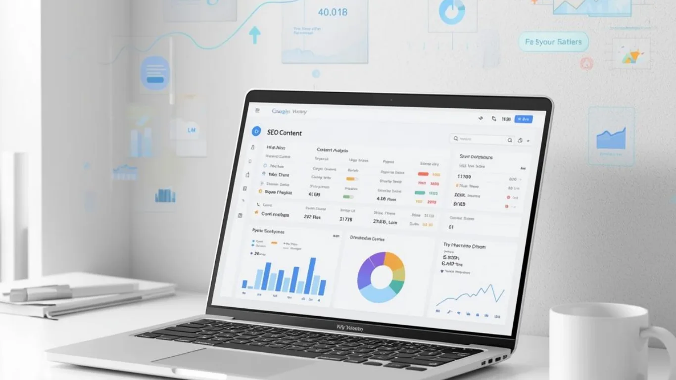 Content creator using NeuronWriter for SEO optimization