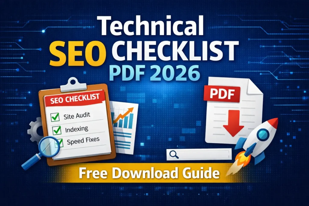 Technical SEO Checklist PDF 2026 — Free Download Guide