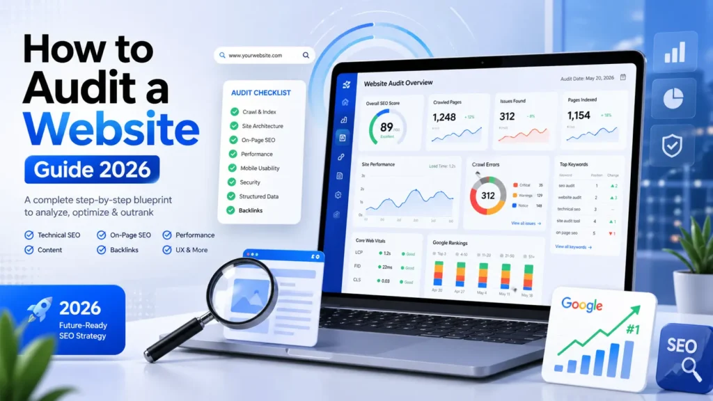 How to Audit a Website Guide 2026 Featured Image